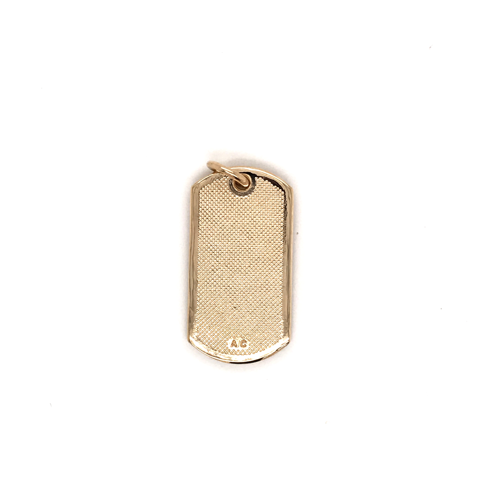 14KY DOG TAG WITH STAR OF DAVID