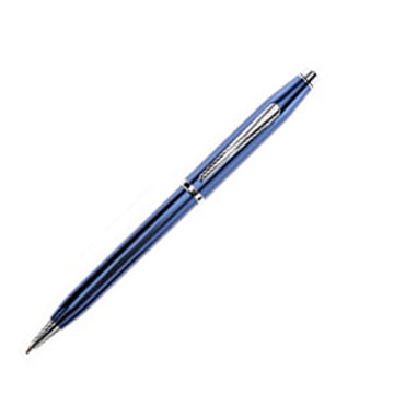 CROSS CENTURY II QUARTZ BLUE BALLPOINT PEN 