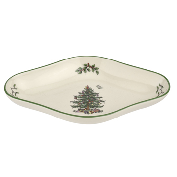 DIAMOND SHAPE DISH 8.8" 